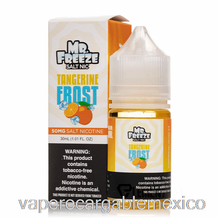 Vape Recargable Mandarina Frost - Mr Frozen Salts - 30ml 35mg
